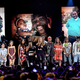 Teens whose loved ones died because of gun violence join actress Jessica Alba onstage at the Teen Choice Awards on July 31, 2016.
Kevin Winter/Getty Images